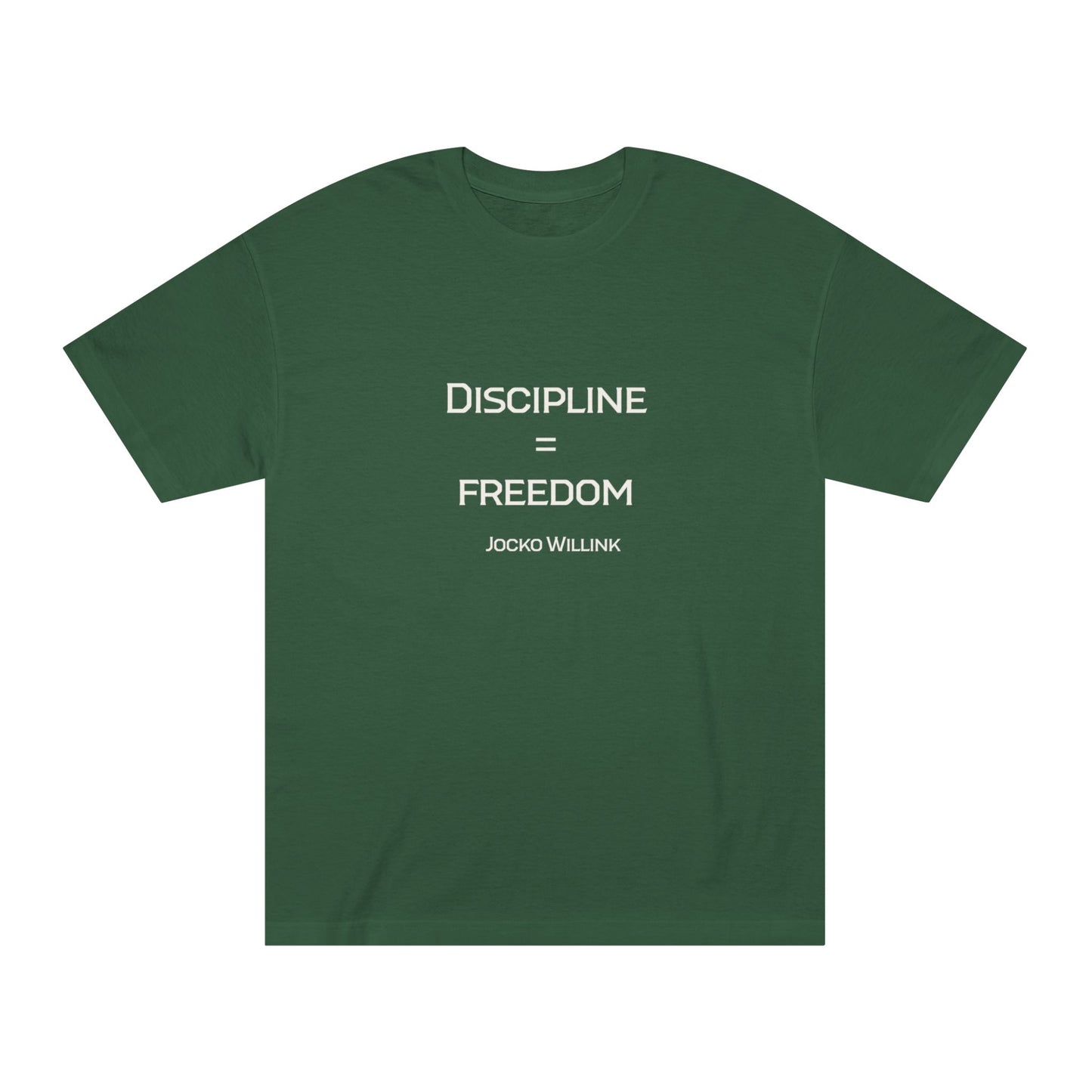 Discipline = Freedom